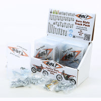 BOLT EURO STYLE TRACK PACK II 6/PK DISPLAY P/N 2004-6EU