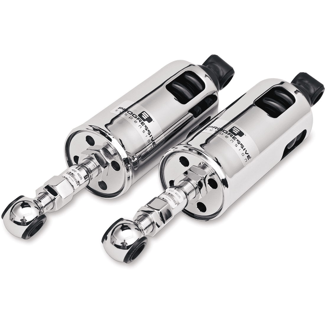 PROGRESSIVE SUSPENSION 422 Series Adjustable Shocks Chrome Standard 4224035C