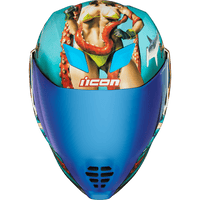 ICON Airflite™ Helmet Pleasuredome4 Blue Small