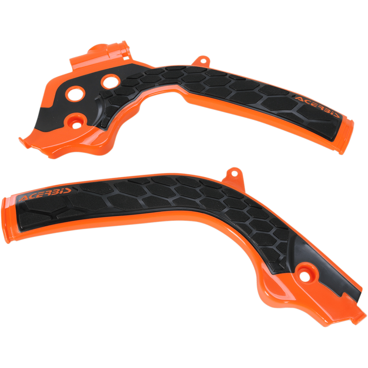 ACERBIS X-Grip Frame Guards '16 Orange/Black Husqvarna | KTM