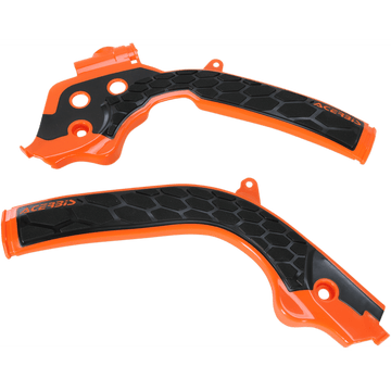 ACERBIS X-Grip Frame Guards '16 Orange/Black Husqvarna | KTM