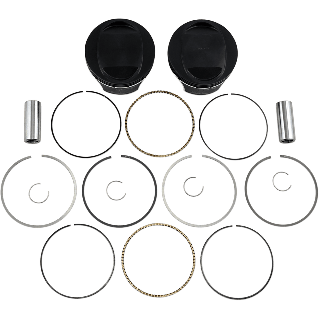 WISECO Piston Kit 3.885" 103 Cubic Inch | 96 Cubic Inch Bored to 103 Cubic Inch Twin Cam