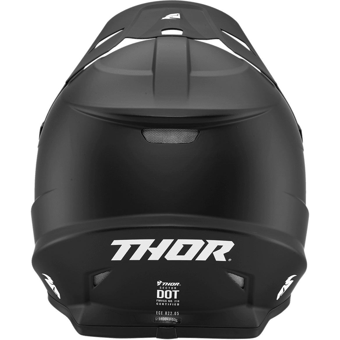 THOR Sector Helmet Blackout XL