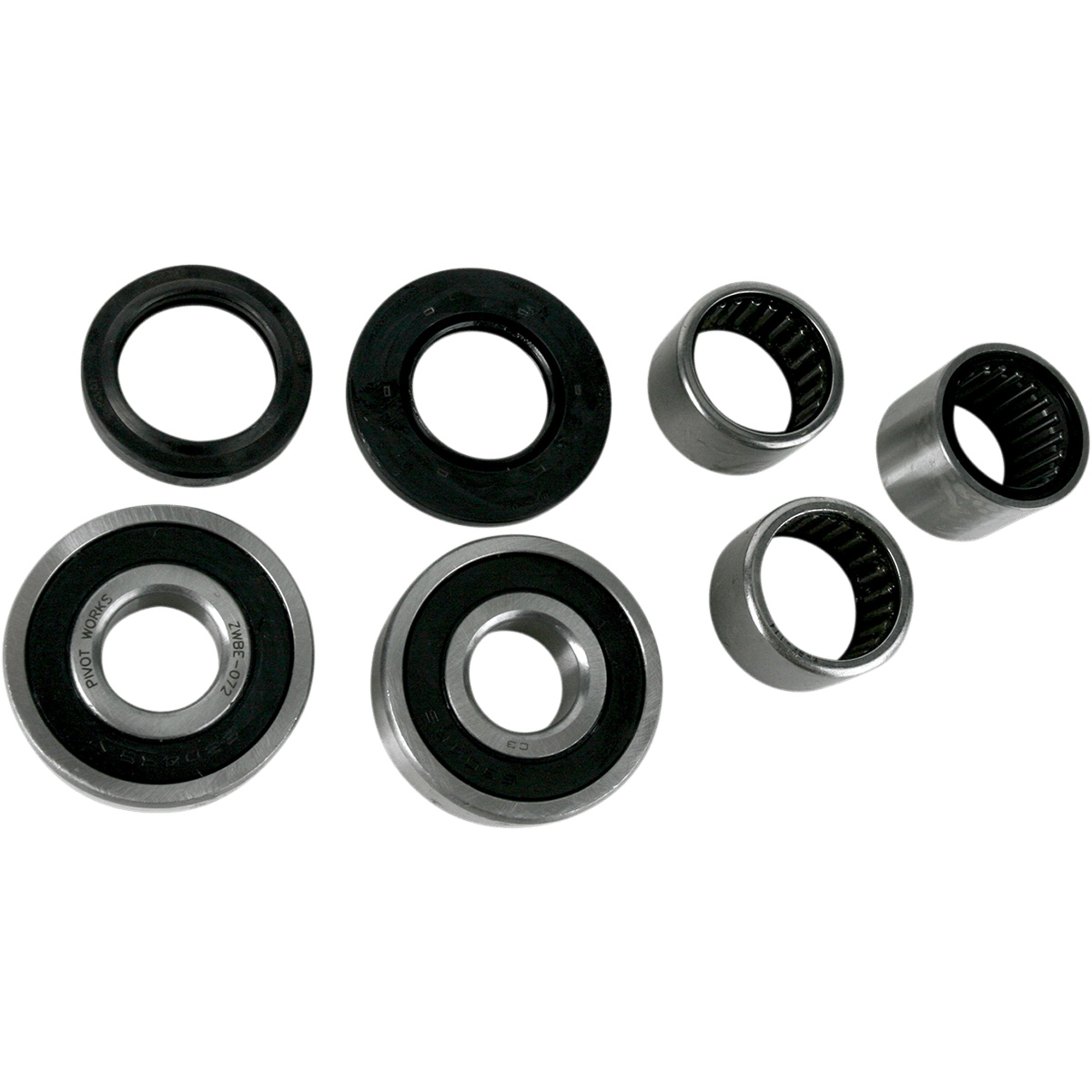 PIVOT WORKS Wheel Bearing Kit Rear