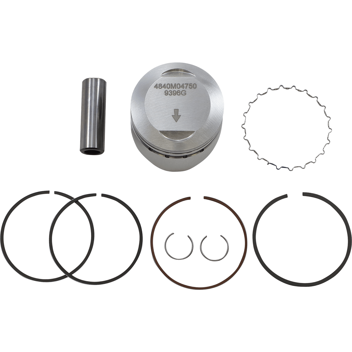 WISECO Piston Kit 47.50 mm Yamaha 4840M04750