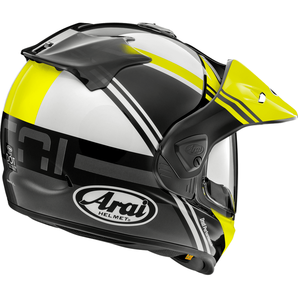 ARAI HELMETS XD-5 Helmet Cosmic Fluorescent Yellow Medium 01400328