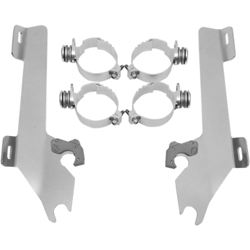 MEMPHIS SHADES Batwing Trigger Lock Mounting Kit VTX 1800 Polished MEK1904