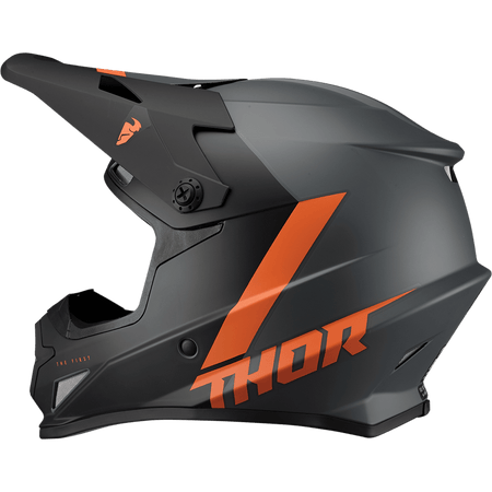 THOR Sector Helmet Chev Charcoal/Orange XS