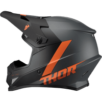 THOR Sector Helmet Chev Charcoal/Orange Medium