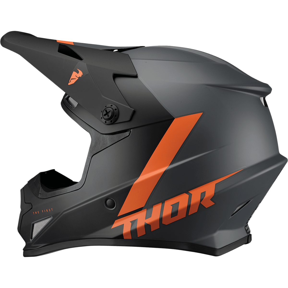 THOR Sector Helmet Chev Charcoal/Orange Medium