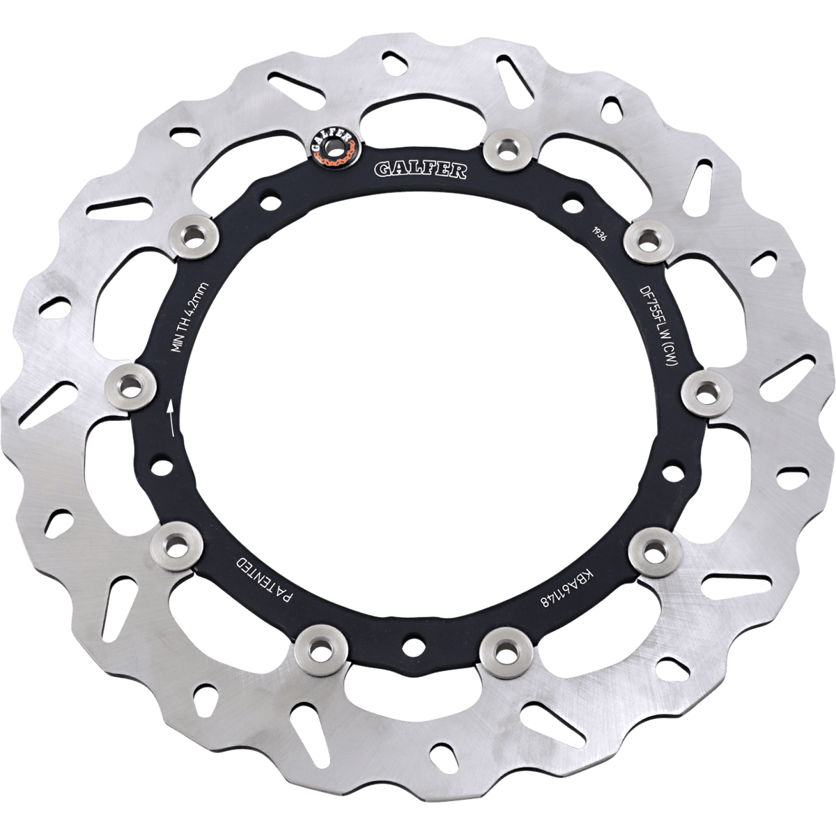 GALFER Front Rotor DF755CWD