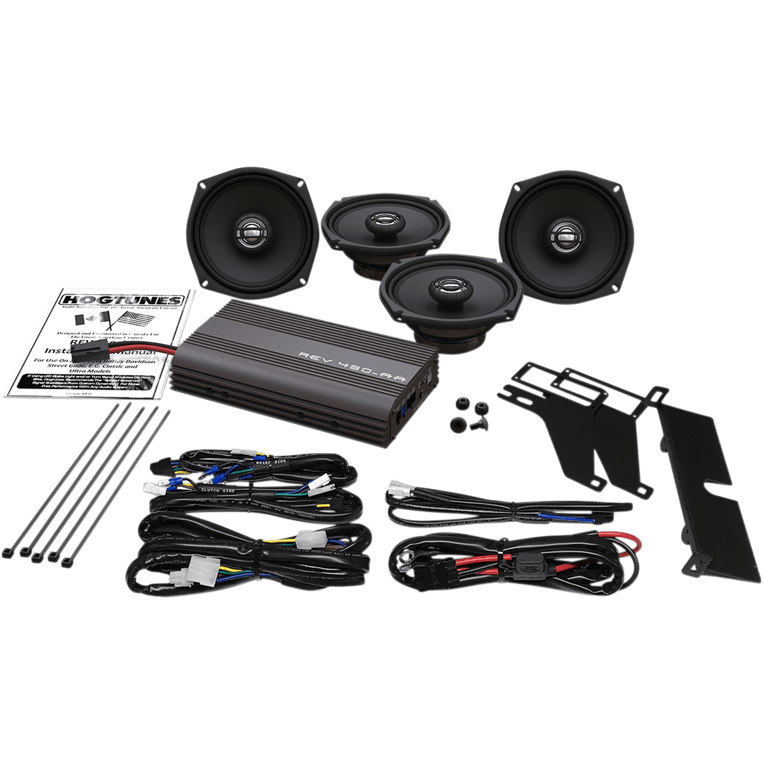 HOGTUNES 4-Speaker/200W Amplifier Kit REV 450U KITAA