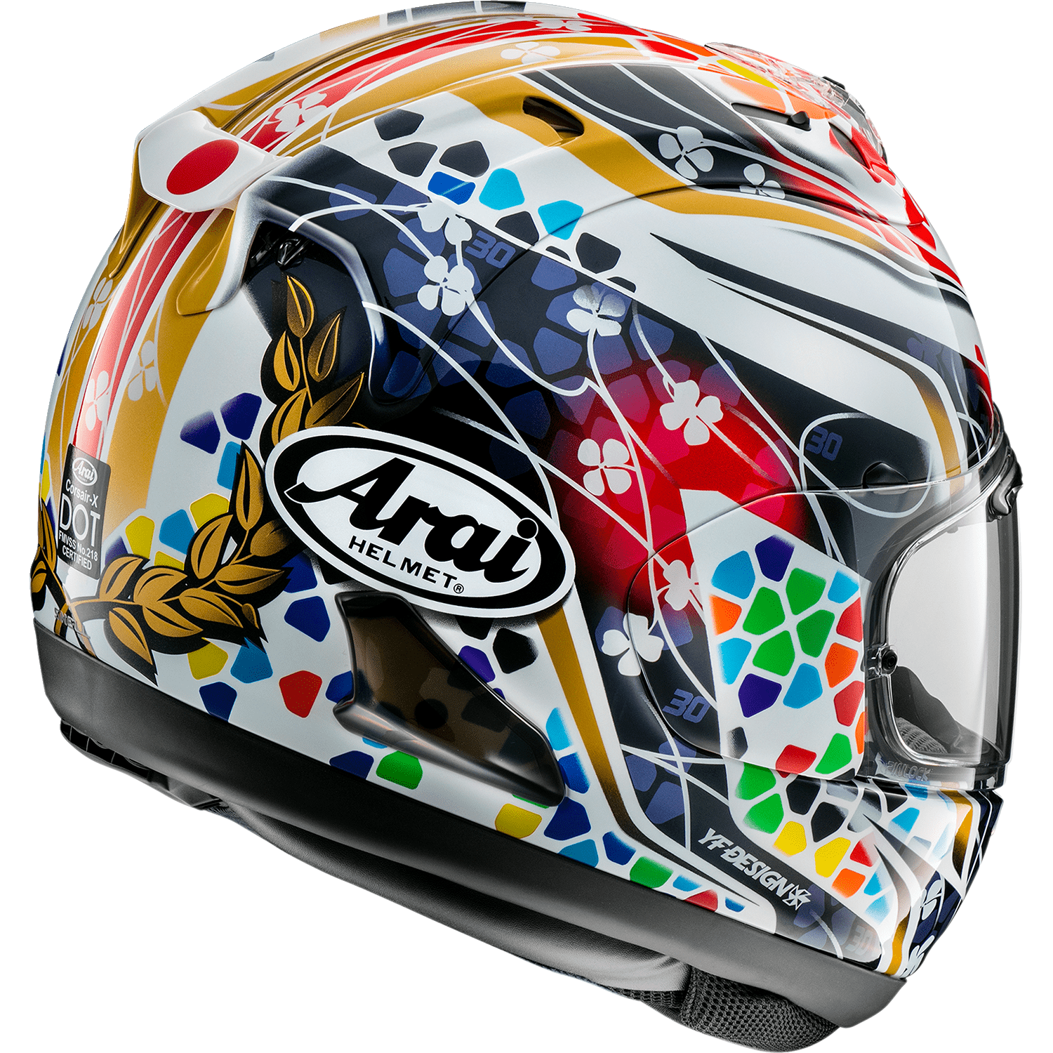 ARAI HELMETS Corsair-X Helmet Nakagami-3 Small 010115872