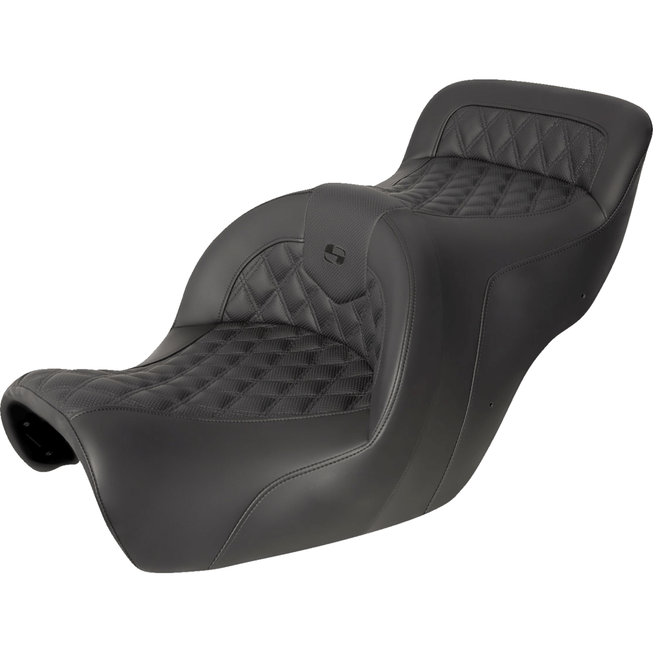 SADDLEMEN Seat Roadsofa™ Without Backrest Full Lattice Stitch Black H8807182