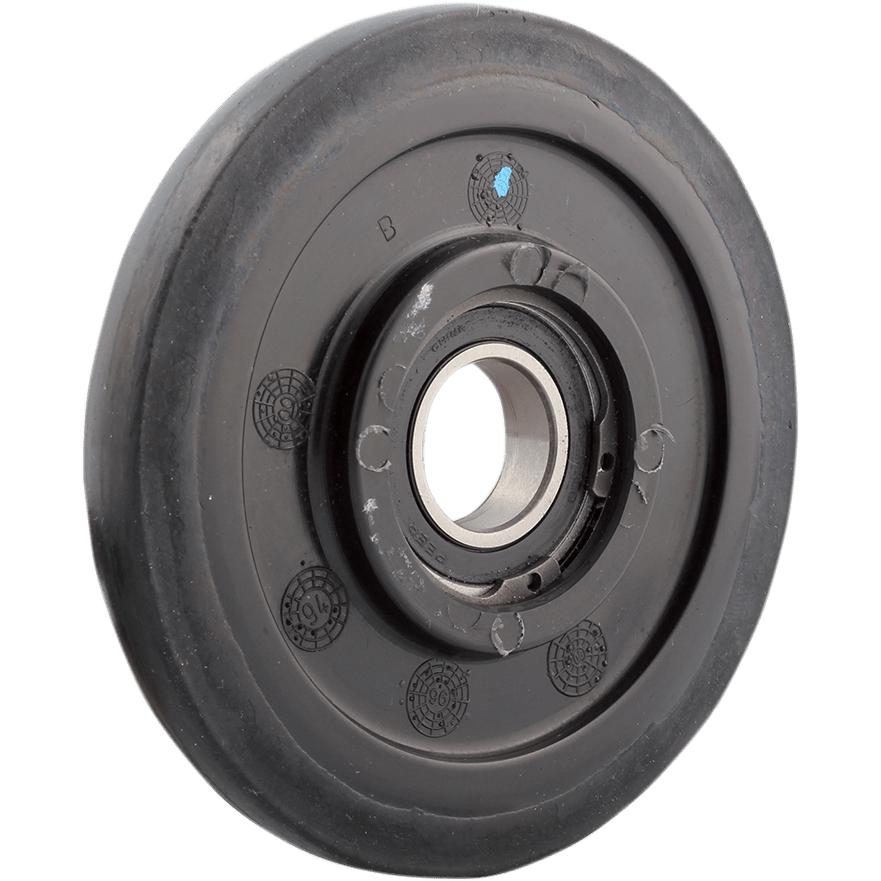 KIMPEX Idler Wheel with Bearing 6005RS Black 130 mm OD x 25 mm ID