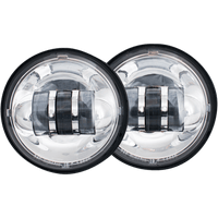 RIVCO PRODUCTS 4.5" LED Passing Lamp Chrome LED135C