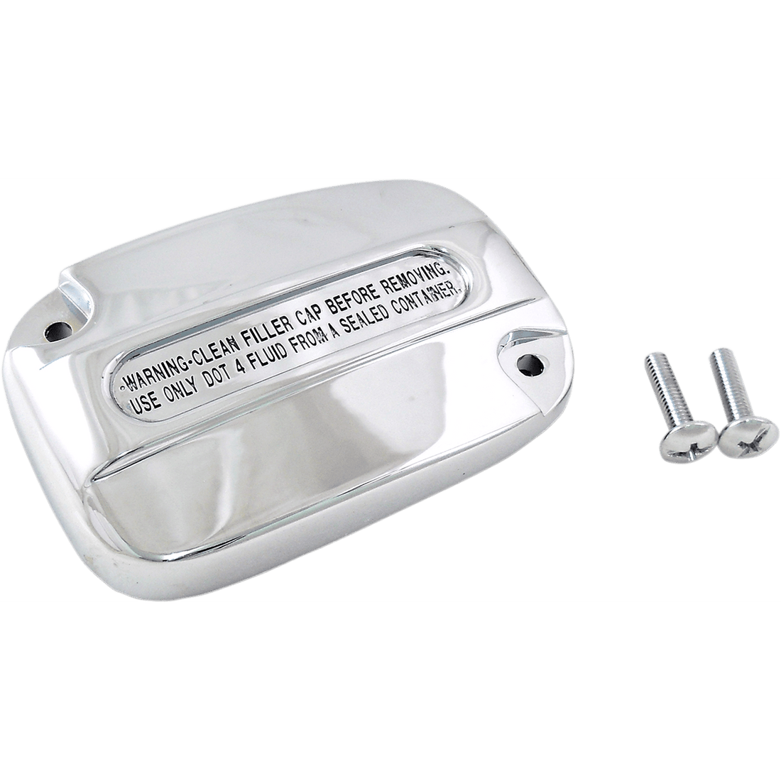 DRAG SPECIALTIES Master Cylinder Cover Clutch Chrome