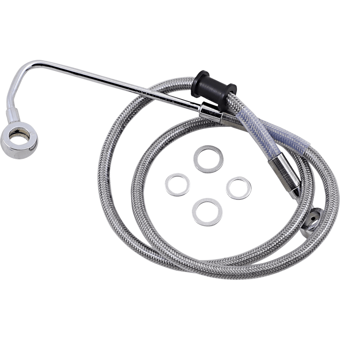 DRAG SPECIALTIES Brake Line +2" Stainless Steel '15-'17 Softail