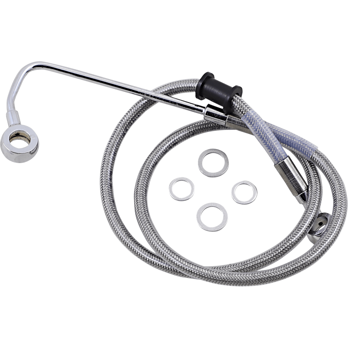 DRAG SPECIALTIES Brake Line +2" Stainless Steel '15-'17 Softail