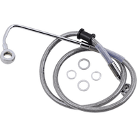 DRAG SPECIALTIES Brake Line +2" Stainless Steel '15-'17 Softail