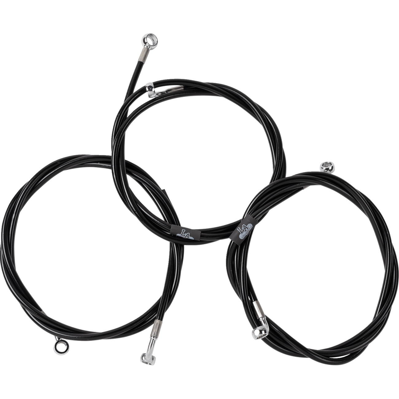 LA CHOPPERS Brake Line 24"+ '08-'10 FL