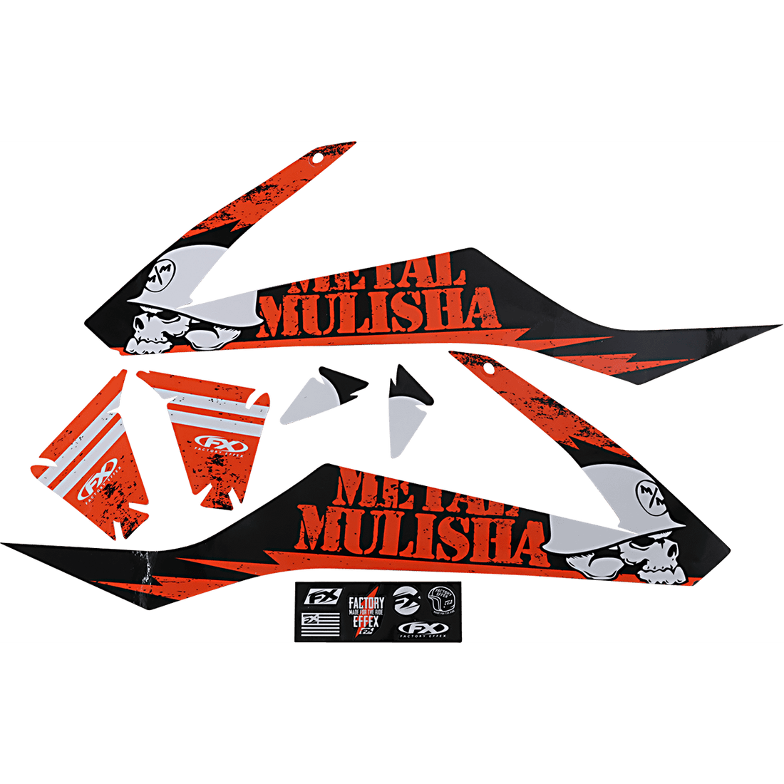 FACTORY EFFEX Metal Mulisha Graphic Kit KTM