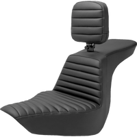 SADDLEMEN Tour Step-Up Seat Rider Backrest Tuck-n-Roll FLSB/FXLR '18-'23 81829191BR