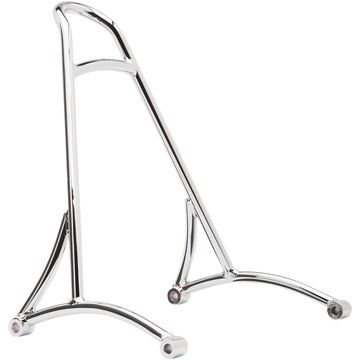 BURLY BRAND Sissy Bar Short Chrome Dyna B131504C