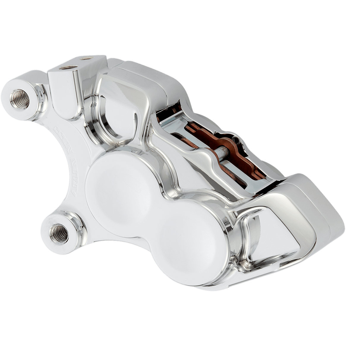 ARLEN NESS 4-Piston Caliper Left 11.8" Chrome 02220