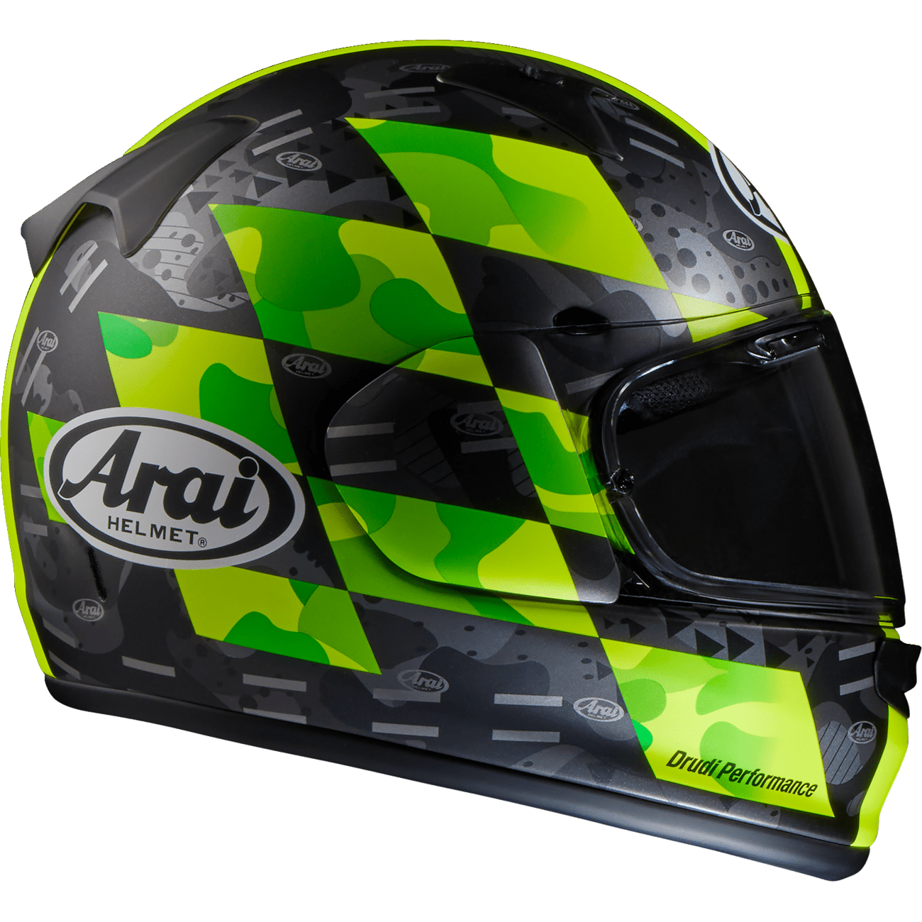 ARAI HELMETS Regent-X Helmet Patch Yellow Frost Small 010115828