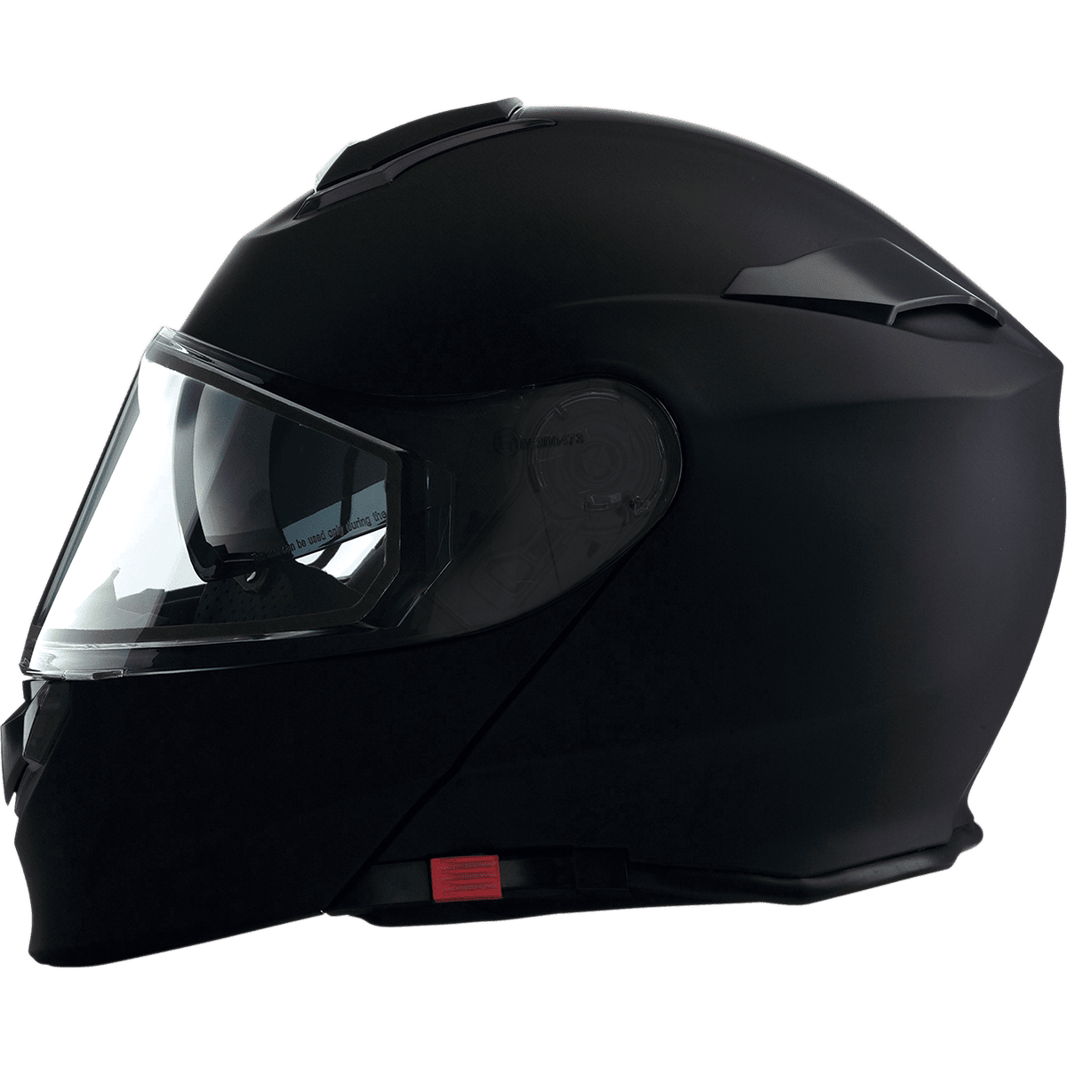 Z1R Solaris Modular Snow Helmet Flat Black Medium