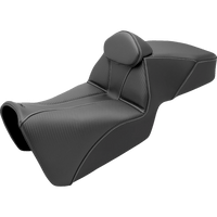 SADDLEMEN Adventure Tour Seat w/ Backrest Black Pan Am '21-'23 82134200BR