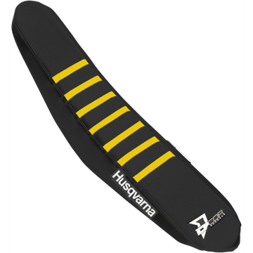 D'COR VISUALS Seat Cover Black/Yellow TC85 '18-'22