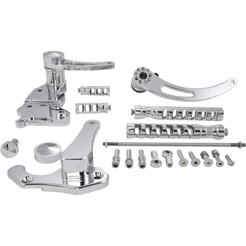 ACCUTRONIX Forward Control Chrome Slotted FC405SSAKC