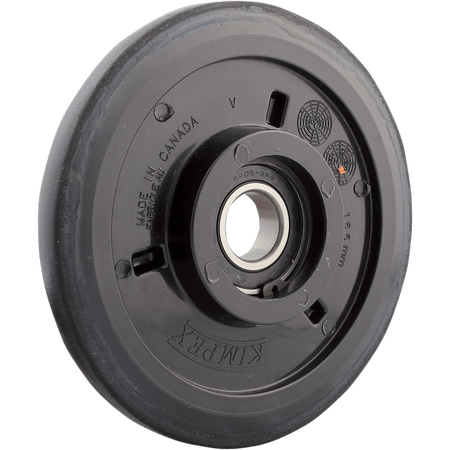 KIMPEX Idler Wheel with Bearing 6205-2RS Black Group 10 165 mm OD x 1" ID