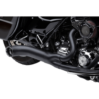 COBRA Turn Out 2-into-1 Exhaust System Black 6270B1