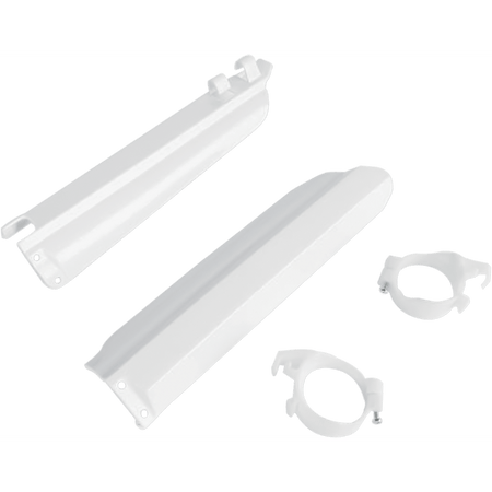 UFO Fork Tube Protectors White