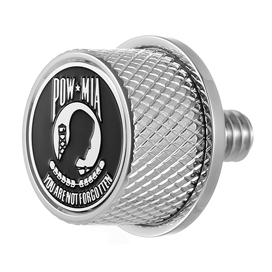 FIGURATI DESIGNS Seat Mounting Knob Stainless Steel POW MIA