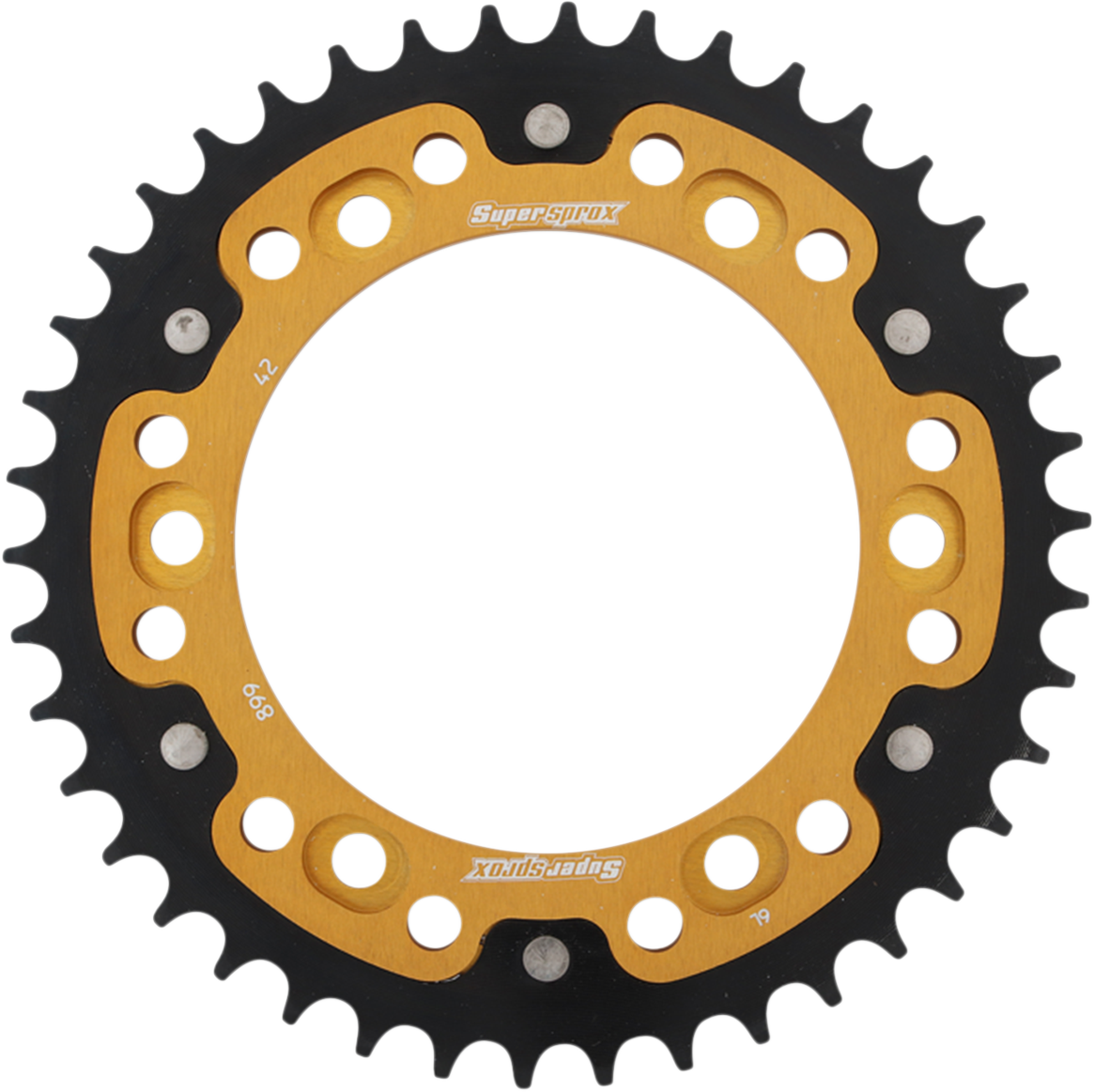 SUPERSPROX Stealth Rear Sprocket 42 Tooth Gold KTM RST89942GLD