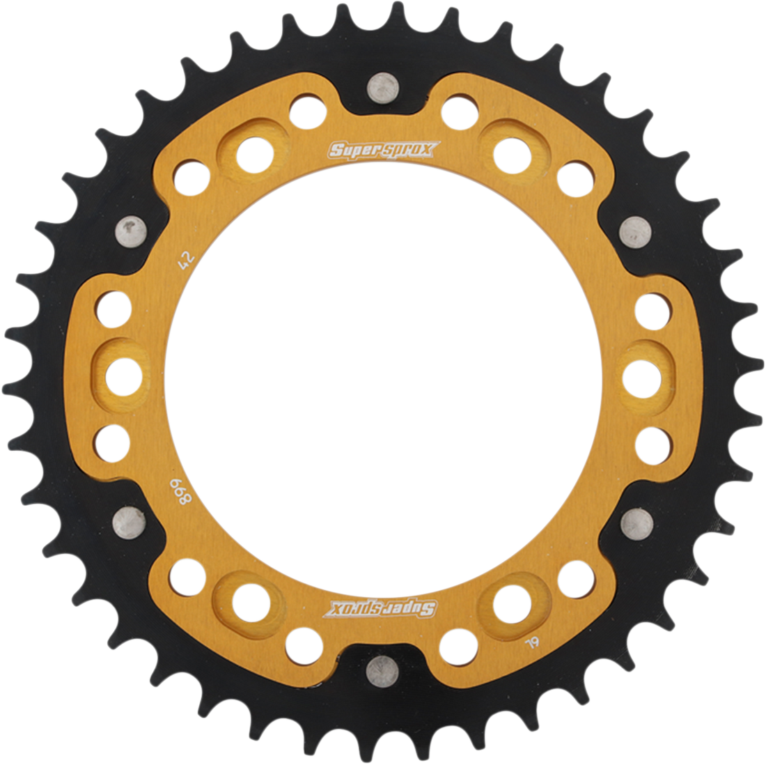 SUPERSPROX Stealth Rear Sprocket 42 Tooth Gold KTM RST89942GLD