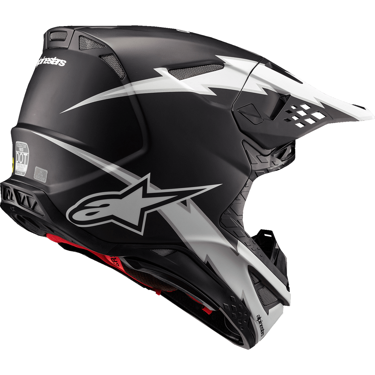 ALPINESTARS Supertech M10 Helmet Ampress MIPS® Matte Black/White XS 83008231121XS