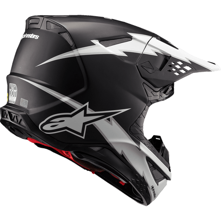 ALPINESTARS Supertech M10 Helmet Ampress MIPS® Matte Black/White Large 83008231121L