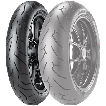 PIRELLI TIRE DIABLO ROSSO 2 DS FRONT 120/70ZR17 58W RADIAL