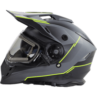 Z1R Range Helmet Bladestorm Gray/Black/Hi-Viz Yellow XS