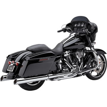 COBRA 909 Uppercut Mufflers for '95-'16 FL Chrome 6268