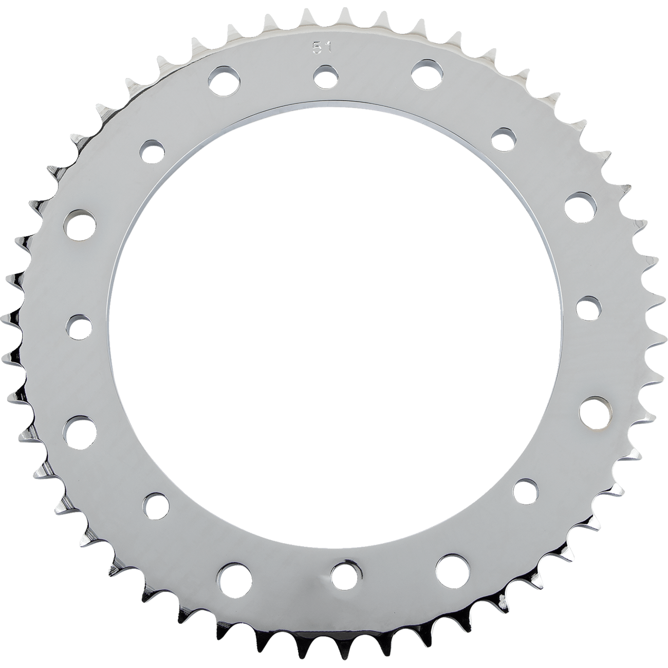 DRAG SPECIALTIES Rear Sprocket 51 Tooth Chrome '09-'23