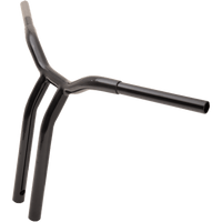 LA CHOPPERS Handlebar Kage Fighter One Piece Bent 16" Black LA733816B