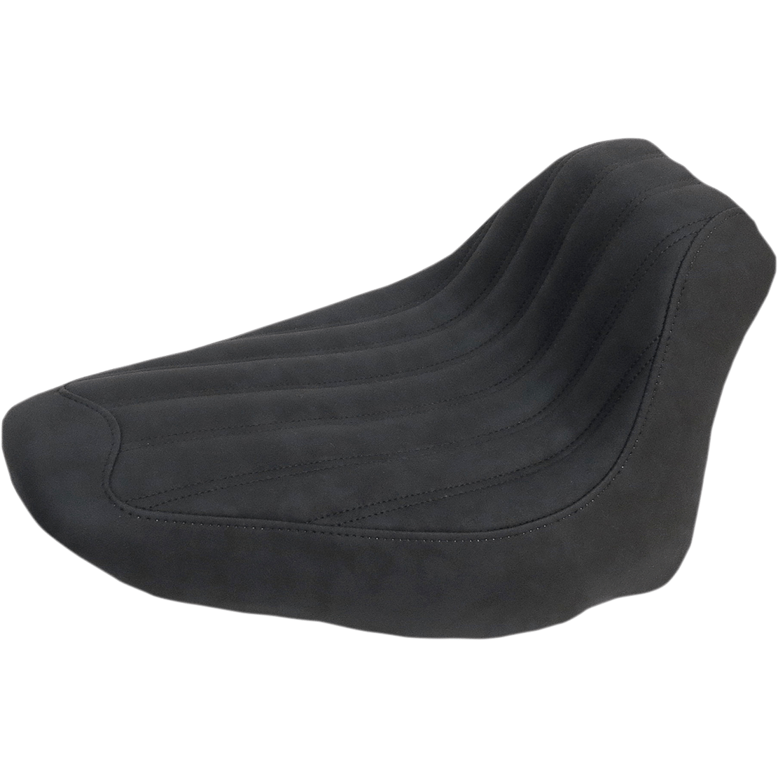 SADDLEMEN Knuckle Solo Seat Ribbed Black FLSTC 806150023