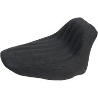 SADDLEMEN Knuckle Solo Seat Ribbed Black FLSTC 806150023