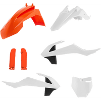 ACERBIS Full Replacement Body Kit OEM '17 Orange/White/Black 2449605569